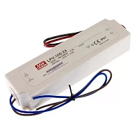 Блок питания для светодиодного освещения LPV-100-24 , AC/DC LED, 24В,4.2А,100Вт,IP67