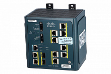 Сетевое оборудование Cisco IE 3000 Switch, 8 10/100 + 2 T/SFP