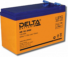 Аккумулятор  9 А/ч, 12В (Delta) HR12-34w