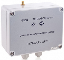 Счётчик импульсов - регистратор "Пульсар" с GSM/GPRS модемом 2-канальный без индикатора