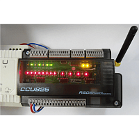 CCU825-HOME/WB/AR-PC (GSM контроллер CCU825-HOME, крепление на стену, батарея LiFePO4 12.8 В / 2 А·ч