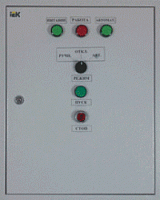 Шкаф управления одним вентилятором ШУВ-1 (4кВт; 400; 31; СП). Габаритные размеры: 500х400х220 мм.